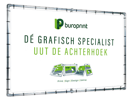 Banner in frame