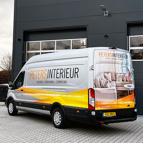 Bus wrappen Peters Interieur