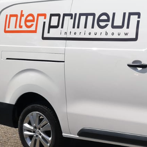 Inter Primeur - busbelettering