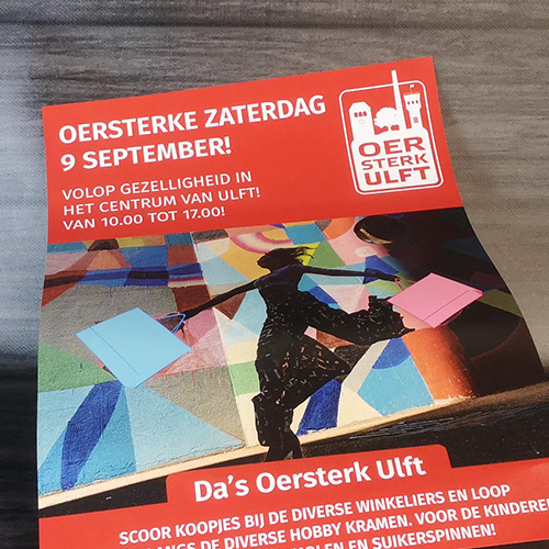 Posters Oersterke Zaterdag in Ulft