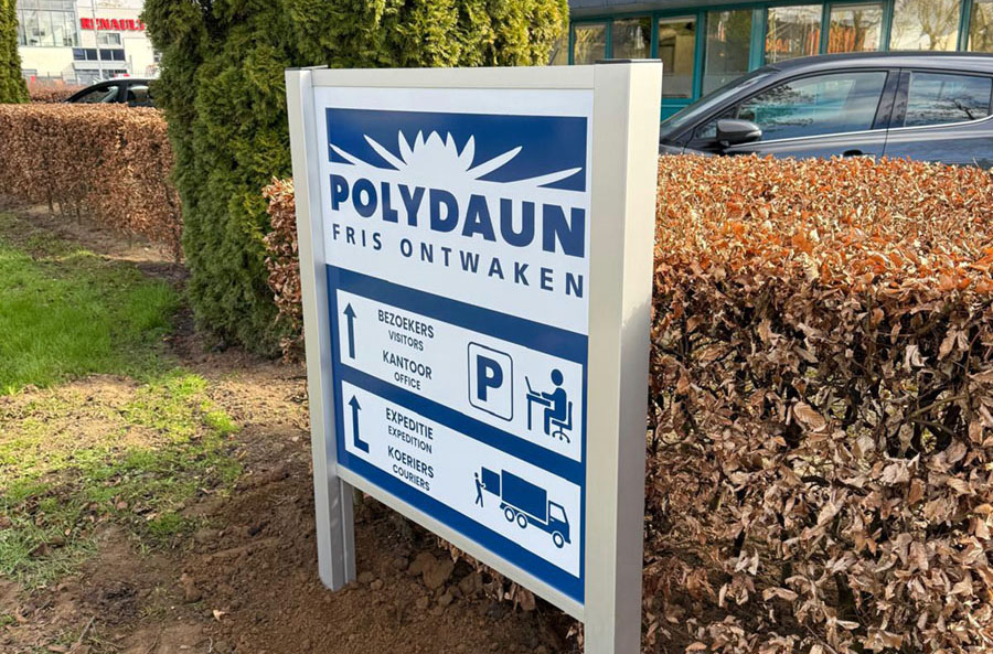 bewegwijzering Polydaun