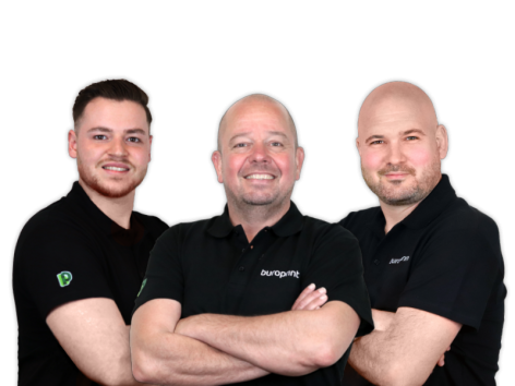 Teamfoto - Oscar - Kevin - Senne