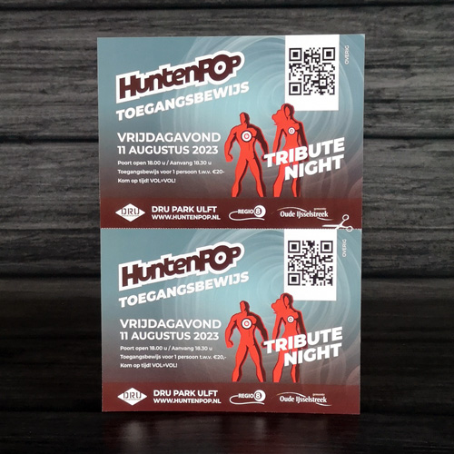 flyers Huntenpop Tribute Night